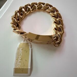Michael Kors Gold Chain Bracelet